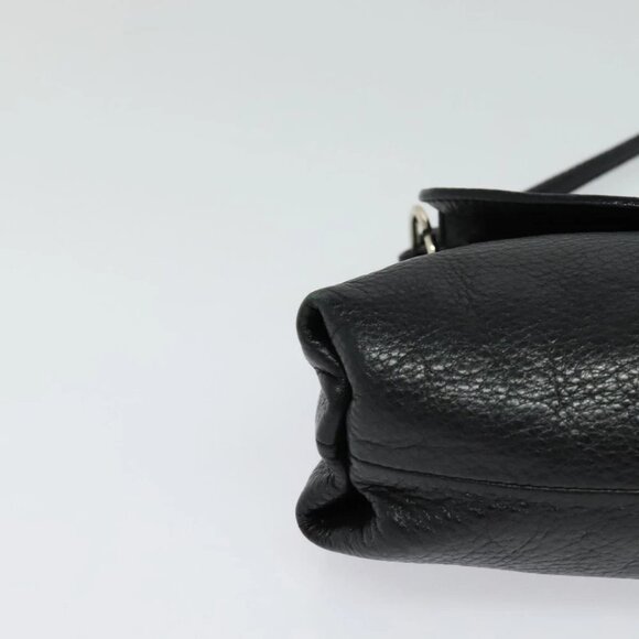 Chloe Elsie Hand Bag Leather 2way Black - Picture 6 of 14
